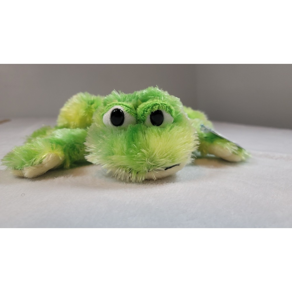 Ganz Webkinz Tie Dye Frog Plush/Stuffed‎ Animal Toy. 12" With Code